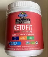 Mängden socker i Keto fit weight loss shake