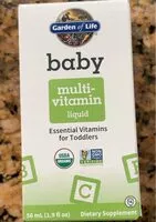 Mängden socker i Multivitamin liquido