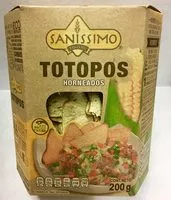 Mängden socker i TOTOPOS HORNEADOS SANÍSSIMO