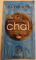 Mängden socker i Elephant vanilla chai