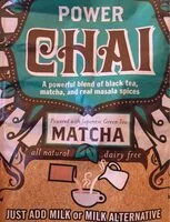 Mängden socker i Chai matcha powered with japanese green tea