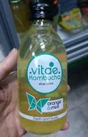 Mängden socker i Vitae kombucha naranja y menta