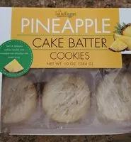 Mängden socker i Pineapple cake batter cookies