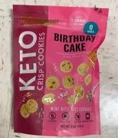 Mängden socker i Keto Crisp Cookies