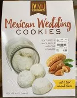 Mängden socker i Mexican Wdding Cookies