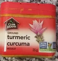Mängden socker i Turmeric curcuma
