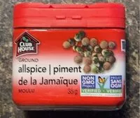 Mängden socker i Allspice