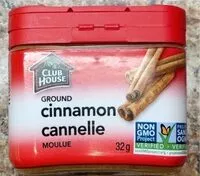 Mängden socker i Ground Cinnamon