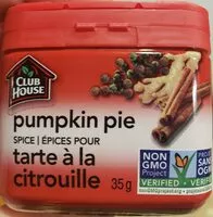 Mängden socker i Pumpkin pie spice