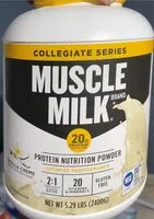 Mängden socker i Muscle milk