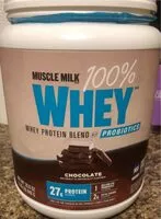 Mängden socker i Muscle milk 100% whey