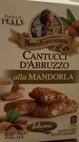 Mängden socker i Cantucci d abruzzo alla mandorla