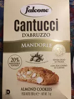 Mängden socker i Cantucci d'Abruzzo