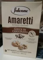 Mängden socker i Amaretti morbidi Gocce di cioccolato
