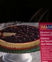 Mängden socker i Blueberry bliss cheesecake