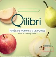 Mängden socker i Purée onctueuse pommes et de poires