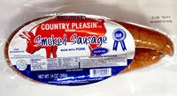 Mängden socker i Smoked Pork Sausage
