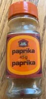 Mängden socker i Paprika