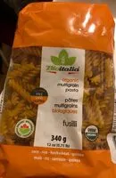 Mängden socker i Pâtes multigrains biologiques Fusilli