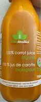 Mängden socker i Jus de carotte