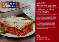 Mängden socker i Lasagne suprême style maison