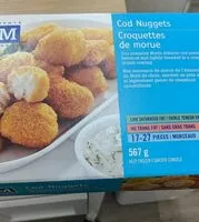 Mängden socker i Cod nuggets