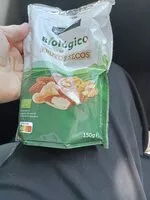 Mängden socker i biológico mistura de frutos secos