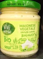 Mängden socker i Maionese vegetale senza uova biologica