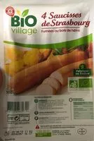 Mängden socker i Saucisses de strasbourg