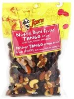 Mängden socker i Tango mixed nuts & dried fruits