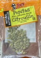 Mängden socker i Graines de citrouille