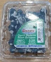 Mängden socker i Organic Blueberries