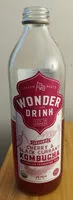 Socker och näringsämnen i Kombucha wonder drink llc