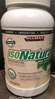 Mängden socker i ISO Natural Pure Whey Protein Isolate