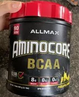 Mängden socker i BCAA Aminocore
