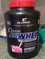Mängden socker i Classic All WHEY