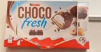 Mängden socker i Kinder Choco fresh