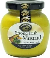 Mängden socker i Strong irish mustard