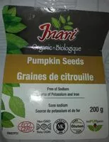 Mängden socker i Graines de citrouille