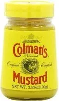 Mängden socker i Colmans original english mustard