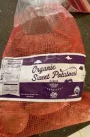 Mängden socker i Organic Sweet Potatoes