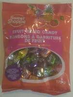 Mängden socker i Fruit Filled Candy
