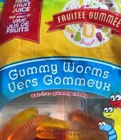 Mängden socker i Gummy Worms