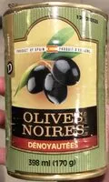 Mängden socker i Black olives pitted can more than total