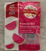 Mängden socker i Watermelon Slices