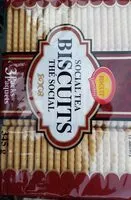 Mängden socker i Social Tea Biscuits