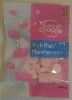 Mängden socker i Pink Mints