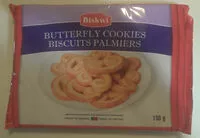 Mängden socker i Butterfly Cookies