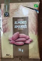 Mängden socker i Smoked Almonds