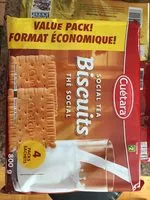 Mängden socker i Social Tea Biscuits